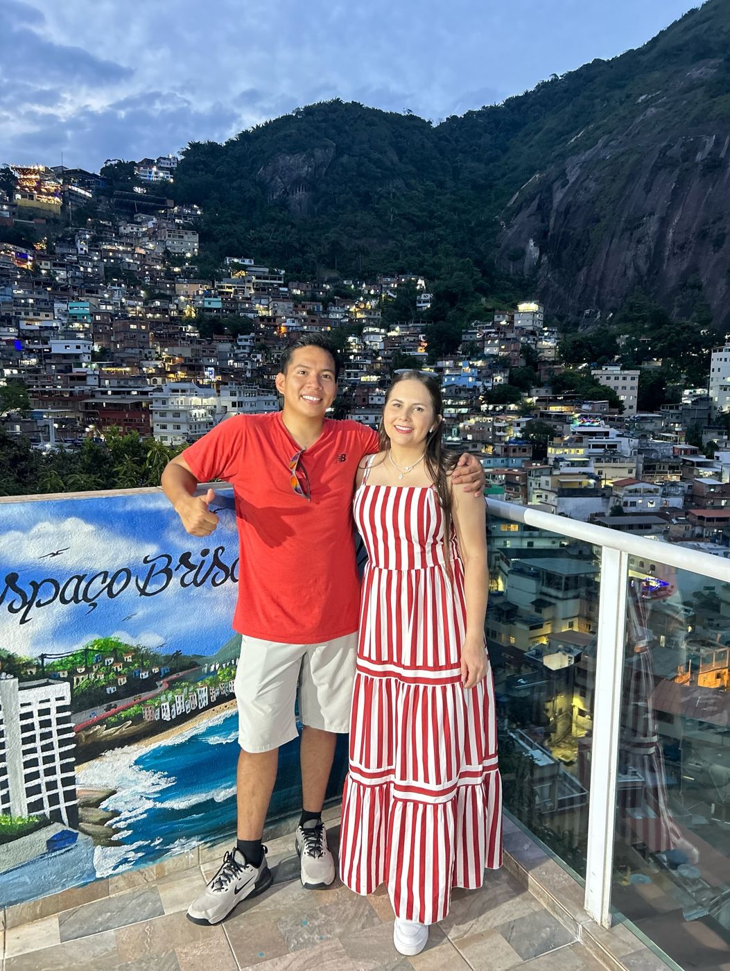 Casal na laje
